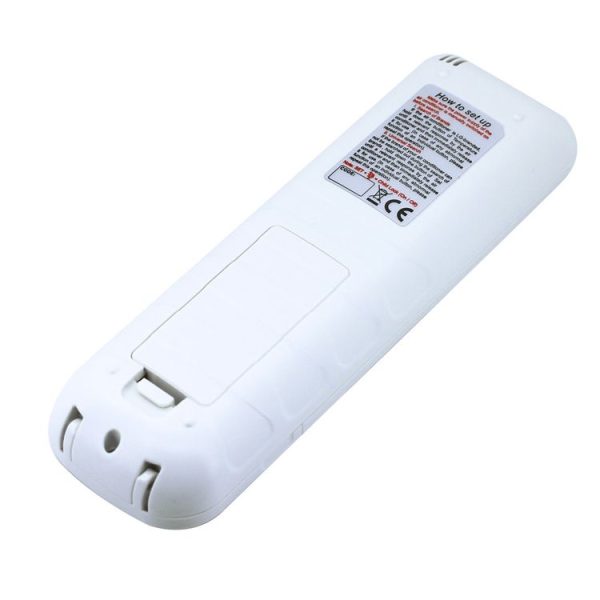 K-209ES Universal Air Conditioner Remote Control, Support Thermometer Function (White) - Image 4