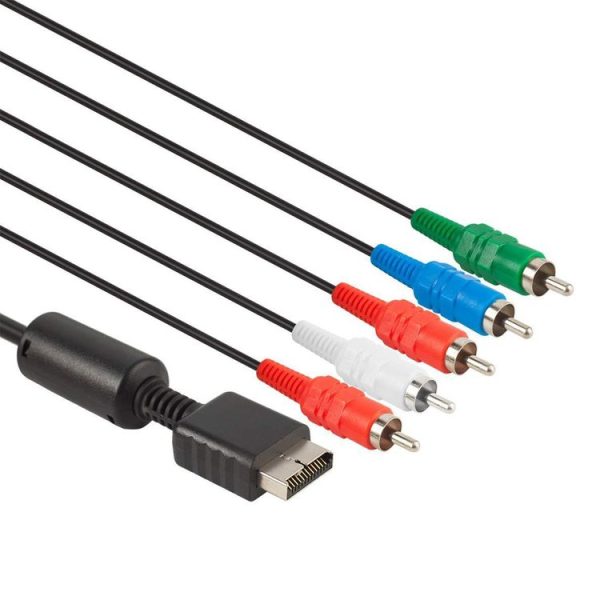 Component AV Video-Audio Cable for PS3 (Black)
