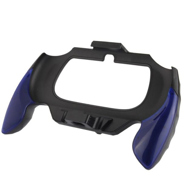 Plastic Video Game Controller Colorful Handgrip for PS Vita 2000 (Dark Blue)
