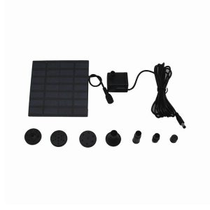 1.2W Solar Panel Brushless Pump (Black)