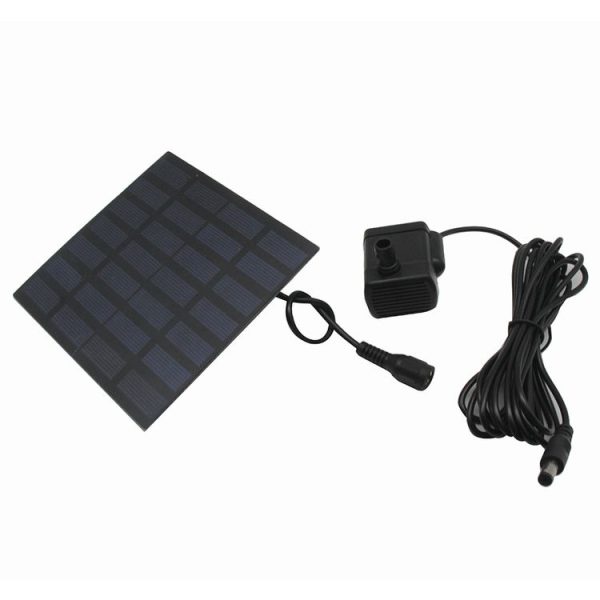 1.2W Solar Panel Brushless Pump (Black) - Image 2