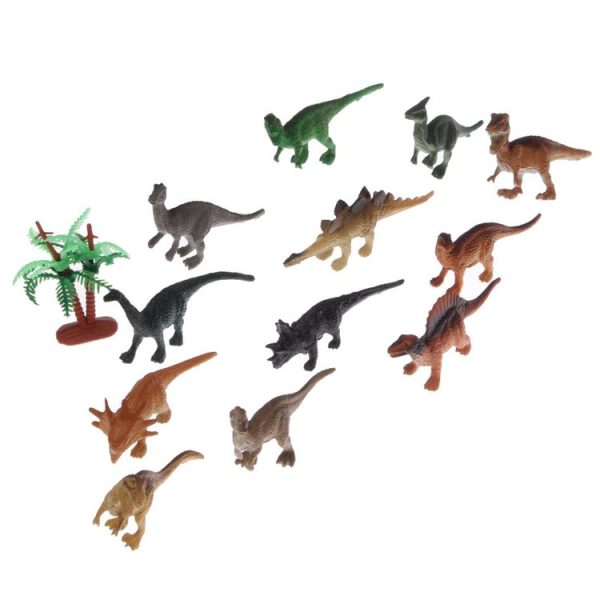 12 PCS Cool Animal Figure Dinosour Doll Dinosour Model Plaything Display Collection Toy, NO.T3084 - Image 3
