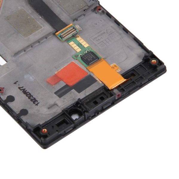 LCD Display + Touch Panel with Frame for Nokia Lumia 720 (Black) - Image 4