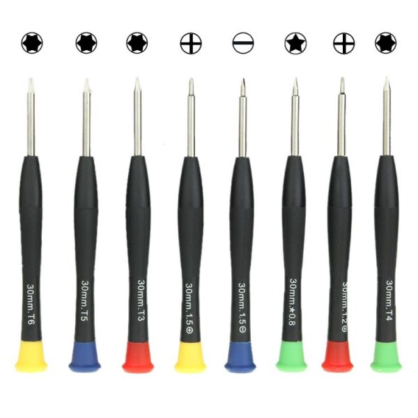 8 in 1 30mm Screwdriver Tools Kit - Image 2