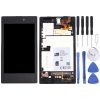 LCD Display + Touch Panel with Frame for Nokia Lumia 520 (Black)