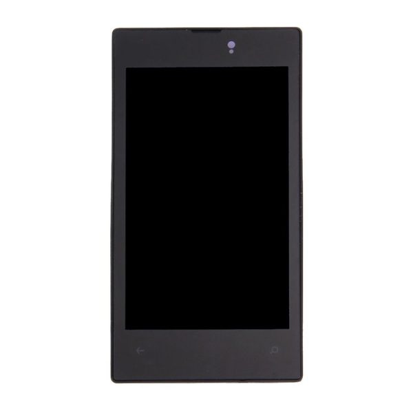 LCD Display + Touch Panel with Frame for Nokia Lumia 520 (Black) - Image 2