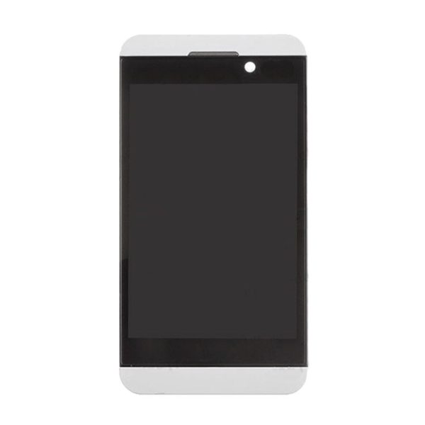 LCD Screen and Digitizer Full Assembly with Frame for BlackBerry Z10 4G (White) - Image 2