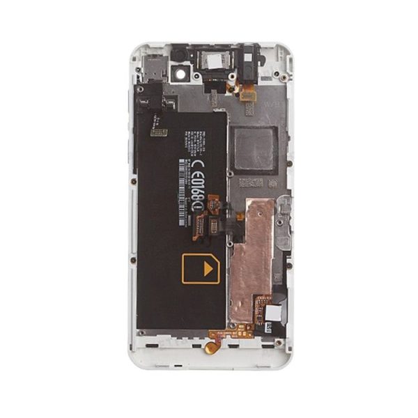 LCD Screen and Digitizer Full Assembly with Frame for BlackBerry Z10 4G (White) - Image 3