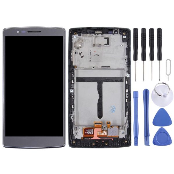 LCD Screen and Digitizer Full Assembly with Frame for LG G Flex 2 / H950 / H955 (Black)