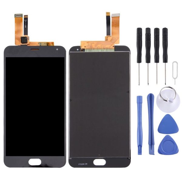 TFT LCD Screen for Meizu M2 Note / Meilan Note 2 with Digitizer Full Assembly (Black)