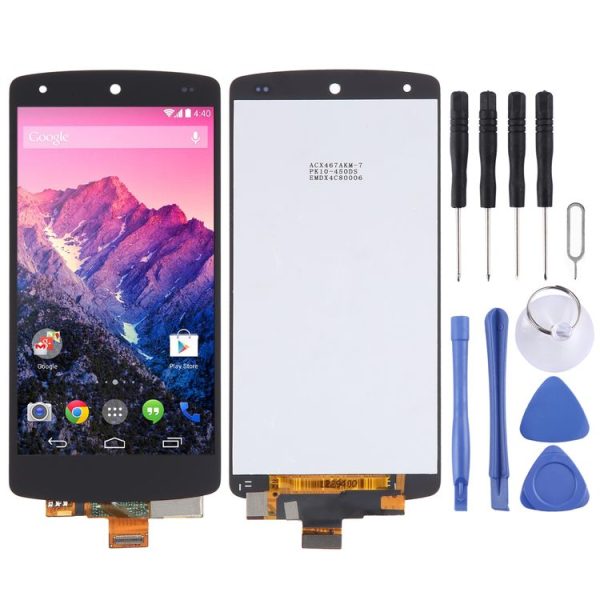 Original LCD Screen for Google Nexus 5 / D820 / D821 with Digitizer Full Assembly (Black)