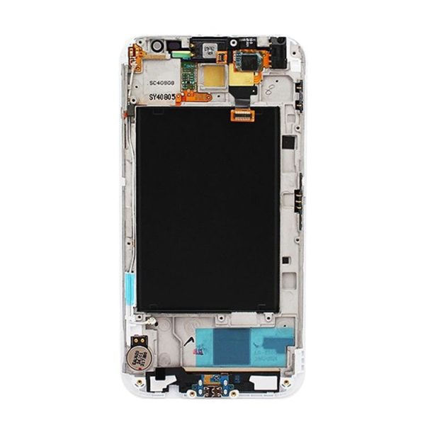Original LCD Screen and Digitizer Full Assembly with Frame for LG Optimus G Pro / E980 / E985 / F240 (White) - Image 3