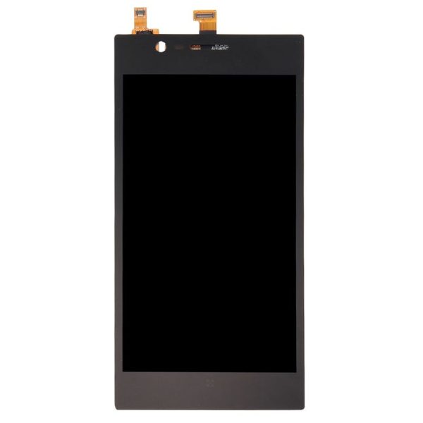 OEM LCD Screen for Lenovo K900 with Digitizer Full Assembly (Black) - Image 2