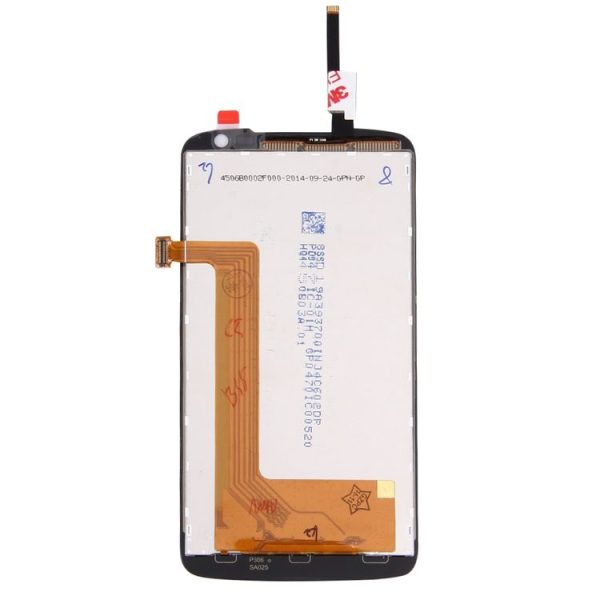 OEM LCD Screen for Lenovo S820 with Digitizer Full Assembly (Black) - Image 3