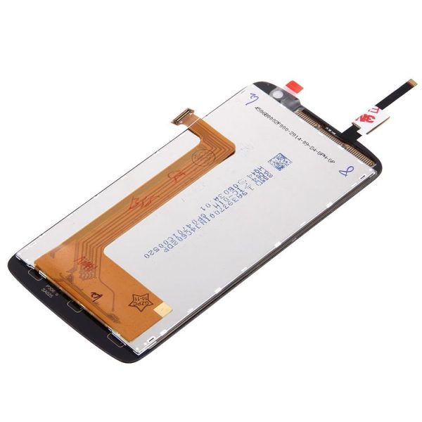 OEM LCD Screen for Lenovo S820 with Digitizer Full Assembly (Black) - Image 4