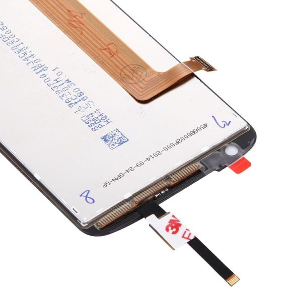 OEM LCD Screen for Lenovo S820 with Digitizer Full Assembly (Black) - Image 5