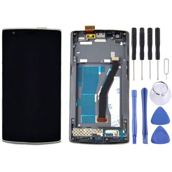 OnePlus One LCD Display + Touch Panel with Frame (Black)