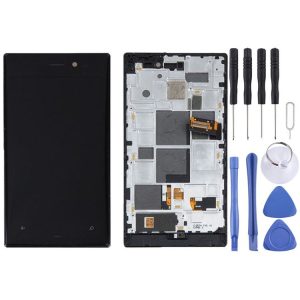 LCD Display + Touch Panel with Frame for Nokia Lumia 928
