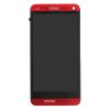 LCD Display + Touch Panel with Frame for HTC One M7 / 801e (Red) - Image 2