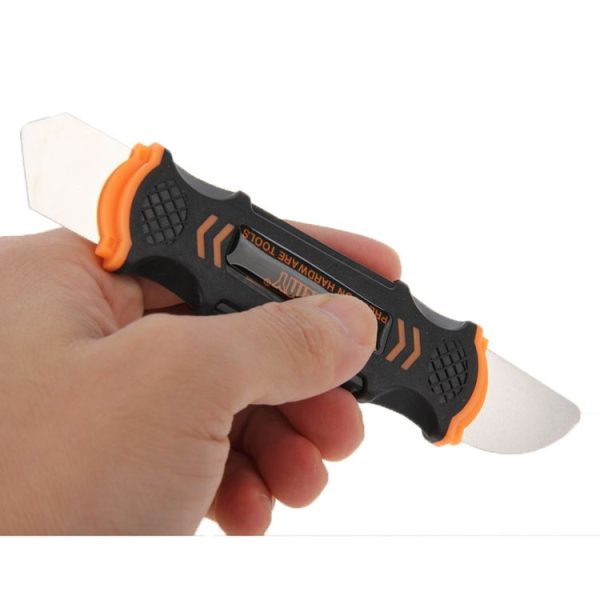 JAKEMY JM-OP14 2 in 1 LCD Screen Sperate Pilers & Flexible Double-end Metal Opening Prying Tool for Samsung / iPhone / iPad / Laptop / Tablet PC - Image 6