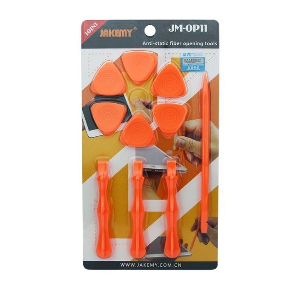 JAKEMY JM-OP11 10 in 1 Anti-static Opening Tools for Mobile Phone / Tablet - Image 4