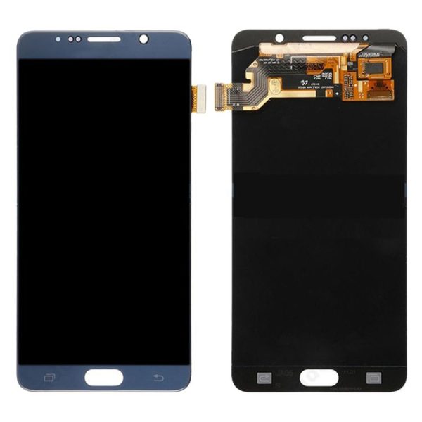 5.7 inch Original LCD Screen and Digitizer Full Assembly for Galaxy Note 5 / N9200, N920I, N920G, N920G / DS, N920T, N920A (Blue) - Image 4