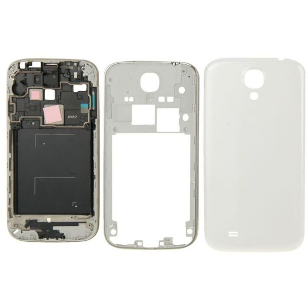 Galaxy S4 / i337 Full Housing Faceplate Cover (White)