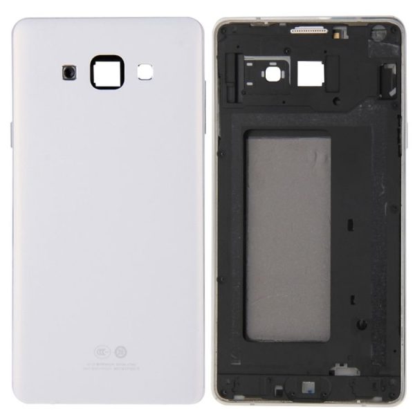 Galaxy A7 / A700 Full Housing Cover (Front Housing LCD Frame Bezel Plate + Rear Housing) (White)