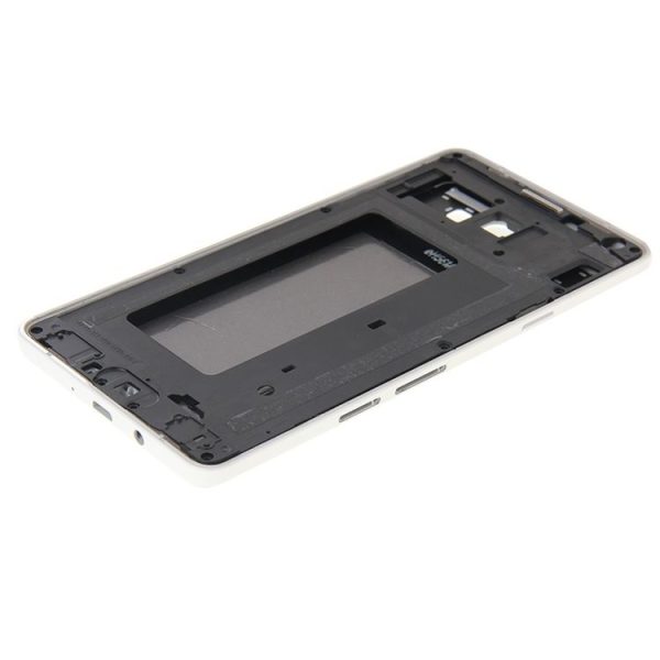 Galaxy A7 / A700 Full Housing Cover (Front Housing LCD Frame Bezel Plate + Rear Housing) (White) - Image 4