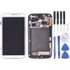 LCD Display (TFT) + Touch Panel with Frame for Galaxy Mega 6.3 / i9200 / i9205 (White)