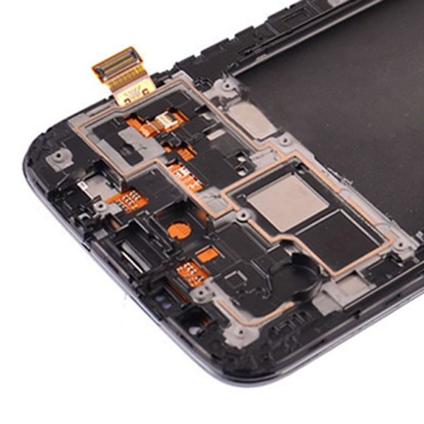 LCD Display (TFT) + Touch Panel with Frame for Galaxy Mega 6.3 / i9200 / i9205 (White) - Image 3