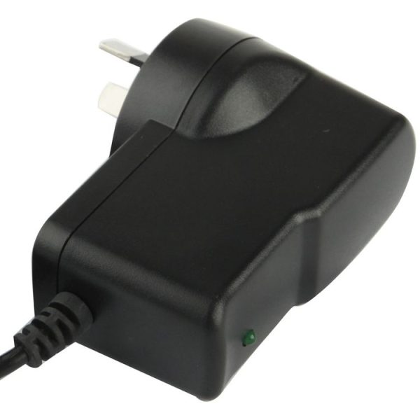 AC / DC Adapter 12V 1A for CCD Cameras, Output Tips: 5.5 x 2.1mm (Black) - Image 3