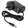AC / DC Adapter 12V 1A for CCD Cameras, Output Tips: 5.5 x 2.1mm (Black) - Image 4