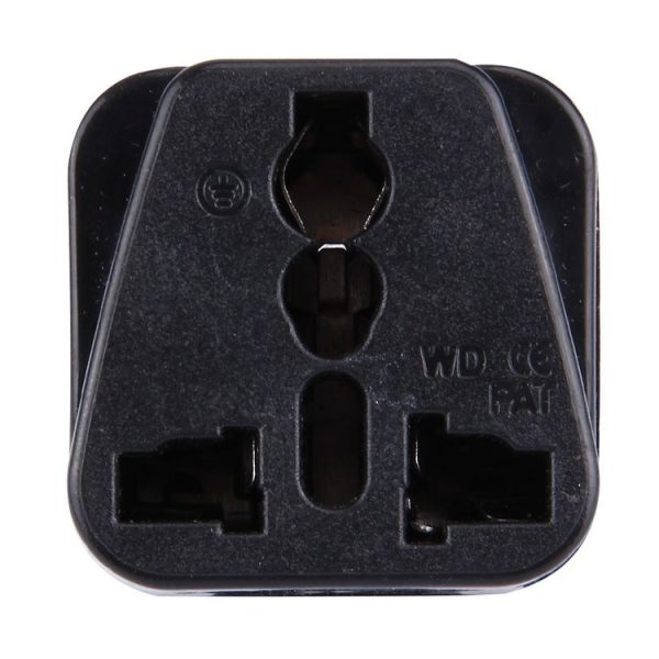 Plug Adapter, Travel Power Adaptor with Italian Plug (Black) - Image 4