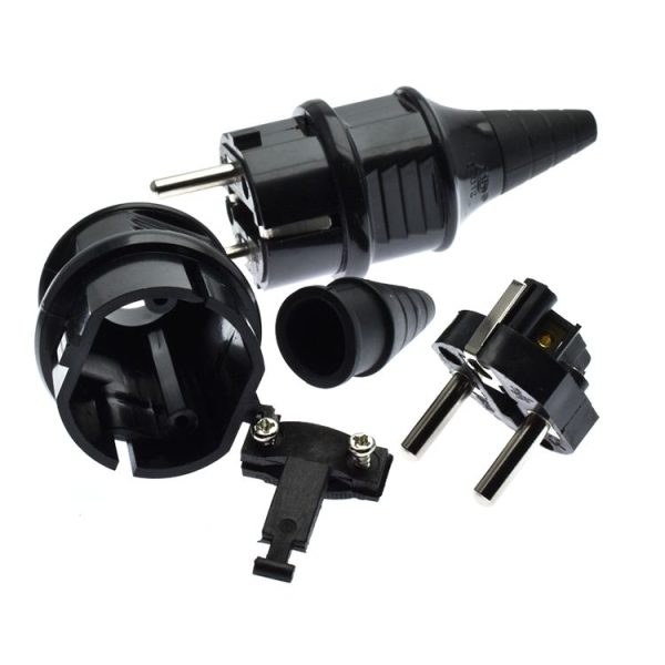 Plug Adapter, Travel Power Adaptor with EU Plug - Image 3