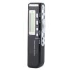 4GB Digital Voice Recorder Dictaphone MP3 Player, Support Telephone Recording, VOX Function (Black) (Black)