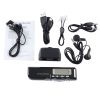 4GB Digital Voice Recorder Dictaphone MP3 Player, Support Telephone Recording, VOX Function (Black) (Black) - Image 7