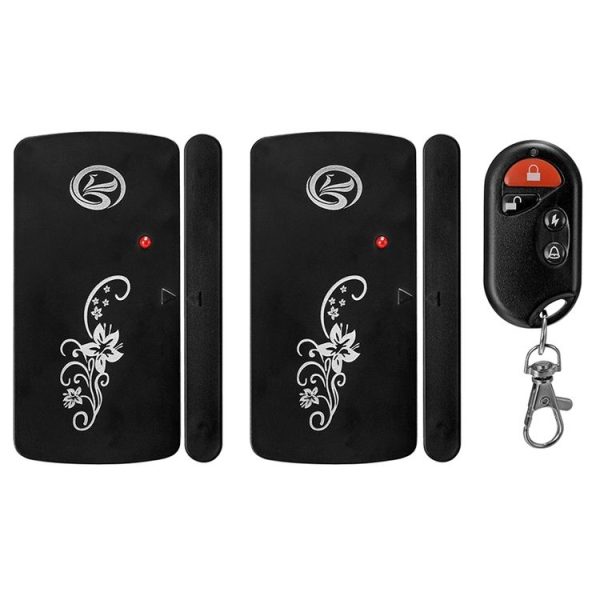 Forecum 9806CB2 Smart Vibration Home Magnetic Sensor Alarm, Two Magnetic Sensor One Remote Controller - Image 2