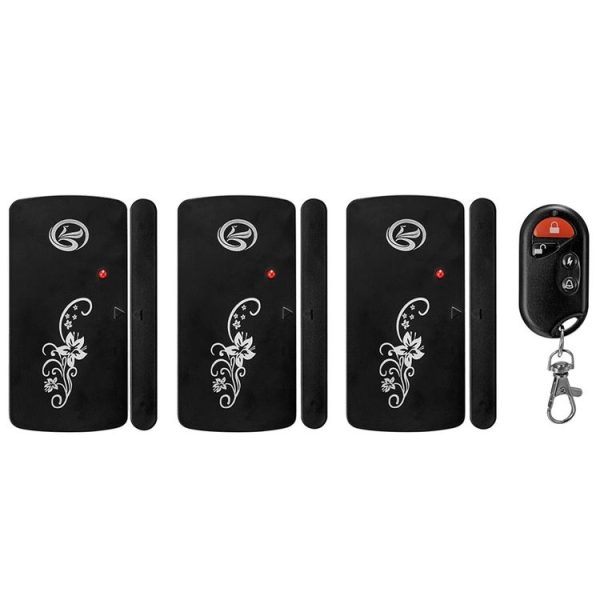 Forecum 9806CB3 Smart Vibration Home Magnetic Sensor Alarm, Three Magnetic Sensor One Remote Controller - Image 2