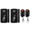 Forecum 9806CA2B2 Smart Vibration Home Magnetic Sensor Alarm, Two Magnetic Sensors Two Remote Controllers - Image 2