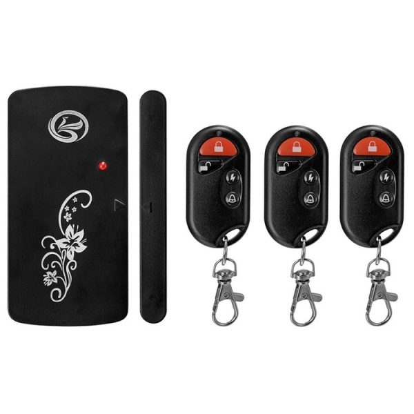 Forecum 9806CA3 Smart Vibration Home Magnetic Sensor Alarm, One Magnetic Sensor Three Remote Controllers - Image 2