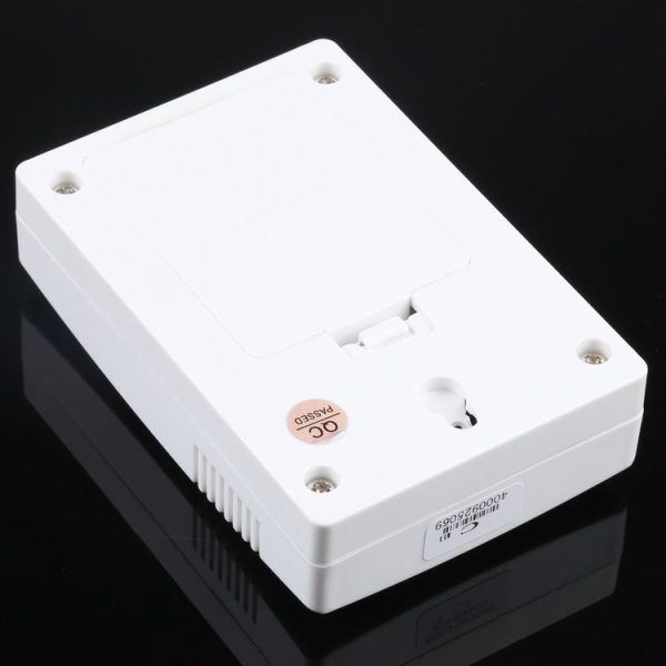 VOYE V005A Wireless Remote Doorbell with 38 Polyphony Sounds (White) - Image 3