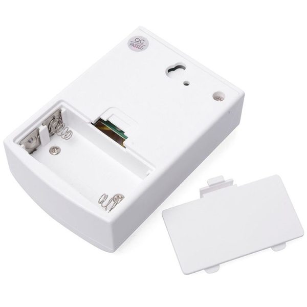 VOYE V006B2 Wireless Remote Control Chime Door Bell with Double-Receiver (White) - Image 3