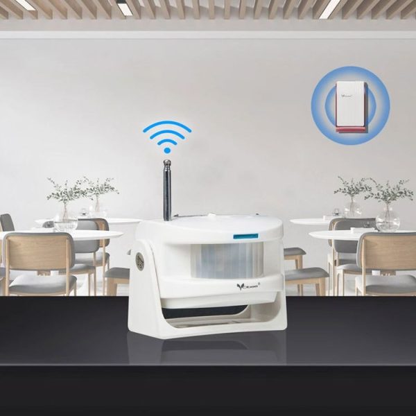 YD-03-K01 DC Human Induction Wireless Door Chime, EU Plug - Image 8