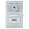 JX-371E Light Sensitive and Motion Activated Visitor Door Chime with 0.7 inch LCD Counter (Grey) - Image 2