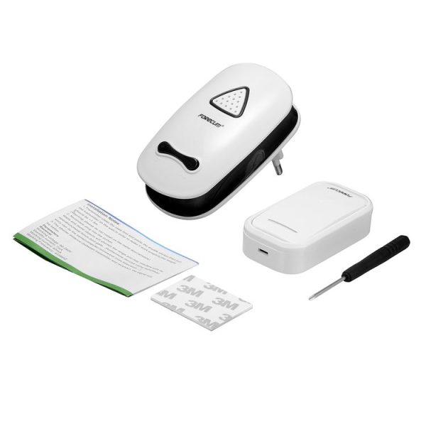 Forecum 11 Wireless Smart Home Doorbell with Single Receiver, EU Plug (White) - Image 8