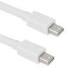 Mini DP DisplayPort Cable for Apple iMac MacBook Pro, Length: 2m (White)