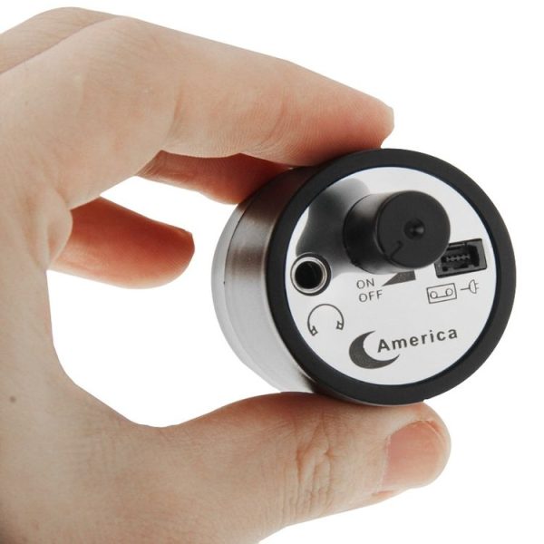 Powerful Audio Wiretap Listen Device Fold Ear Amplifier Wall Door Eavesdropping Surveillance with Earphone (Black) - Image 3