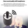 Powerful Audio Wiretap Listen Device Fold Ear Amplifier Wall Door Eavesdropping Surveillance with Earphone (Black) - Image 5