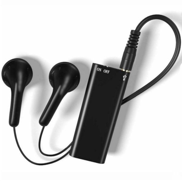 3 in 1 Mini Voice Recorder + 8GB Flash Disk + MP3 Player (Black) - Image 2